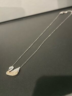 Swarovski Swam Necklace